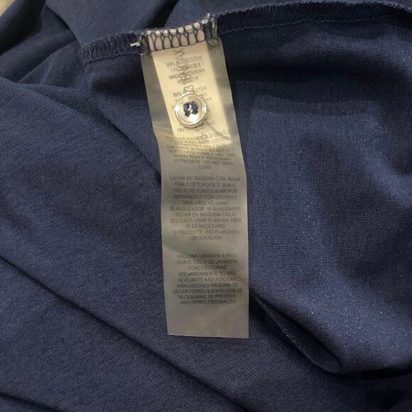 EP New York Sleeveless Collared Polo Golf Top Small 1/4 Pop Over Activewear - Picture 7 of 7